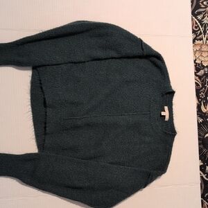 Gianni Bini Forest Green Crew Neck Sweater